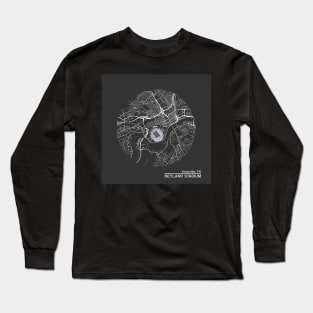 Neyland Stadium Map Long Sleeve T-Shirt